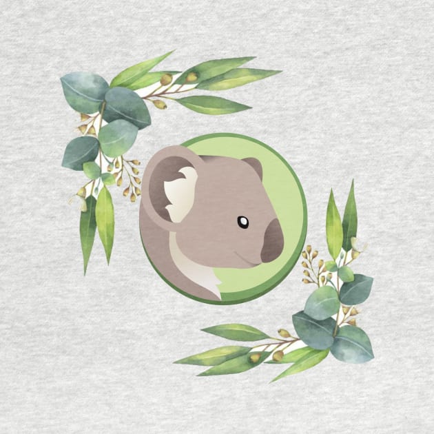 Koala bear in eucalyptus by 100meaninglove100